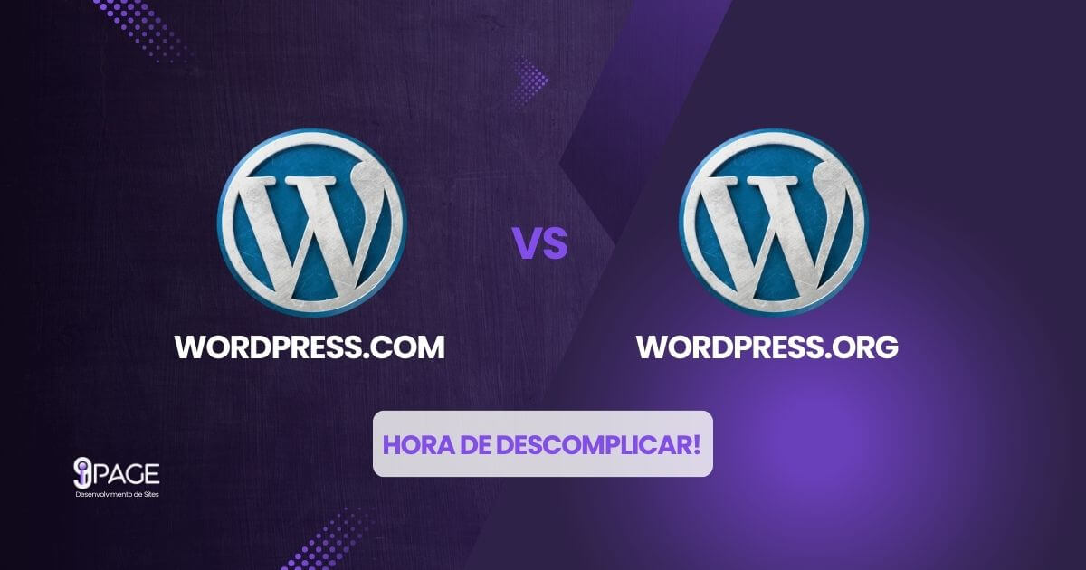 Diferenças entre WordPress.com e WordPress.org.