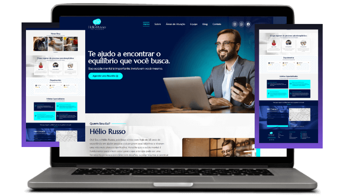 Transformamos suas ideias em um site profissional. Conheça nosso portfólio de criação de sites profissionais com projetos únicos e 100% personalizados para sua marca.