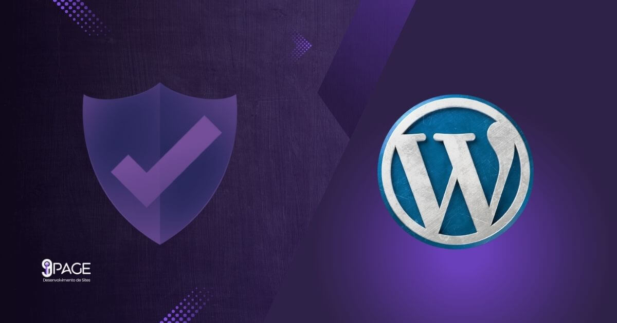 Escudo representando segurança em sites WordPress.