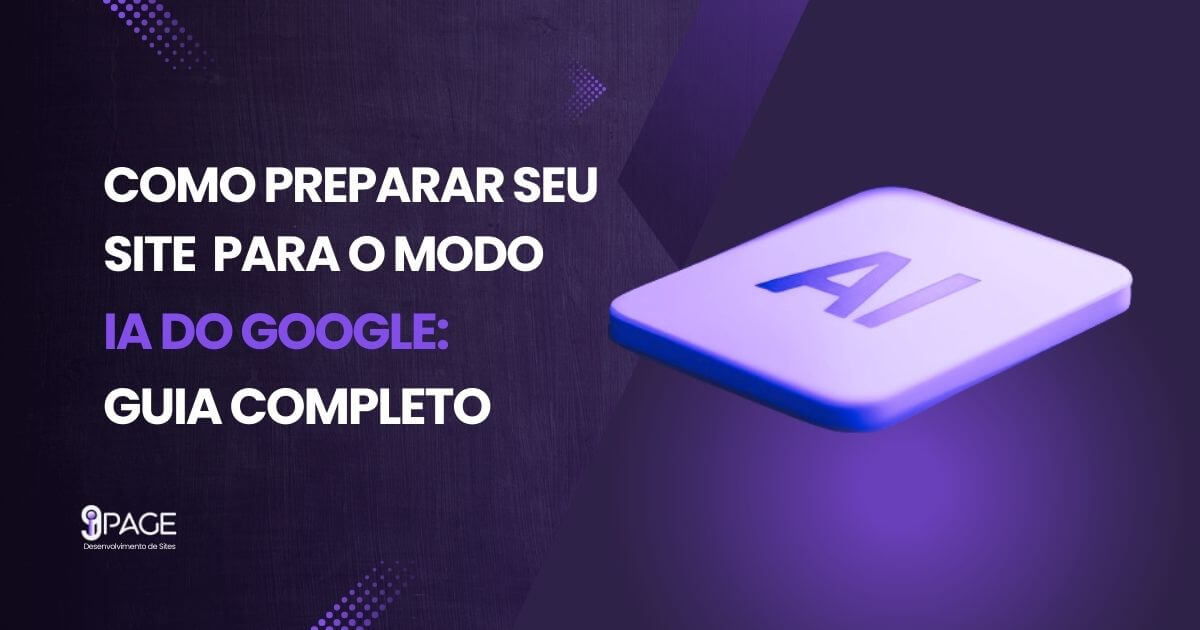 Exemplo do modo IA do Google